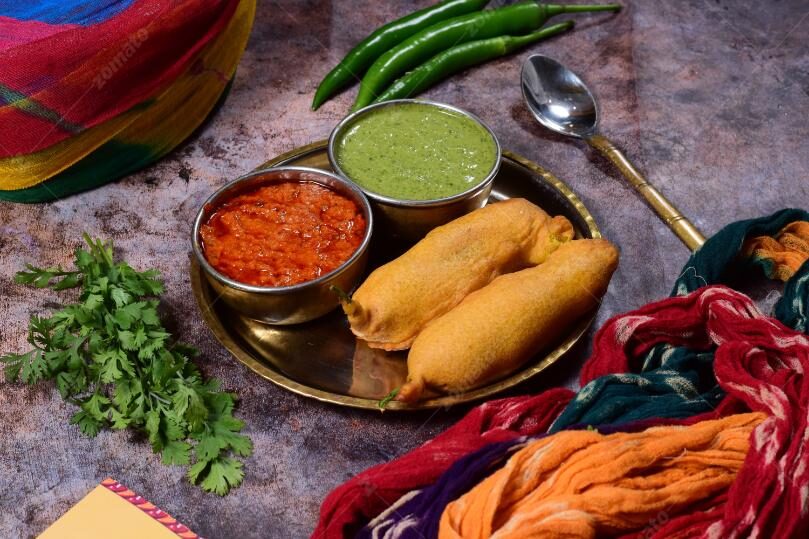 Jodhpuri Mirchi Vada