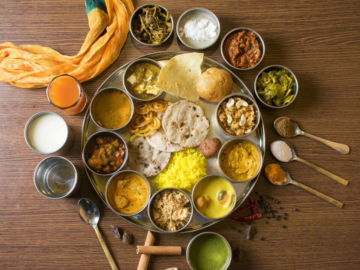 Ghoomar Serving Thali